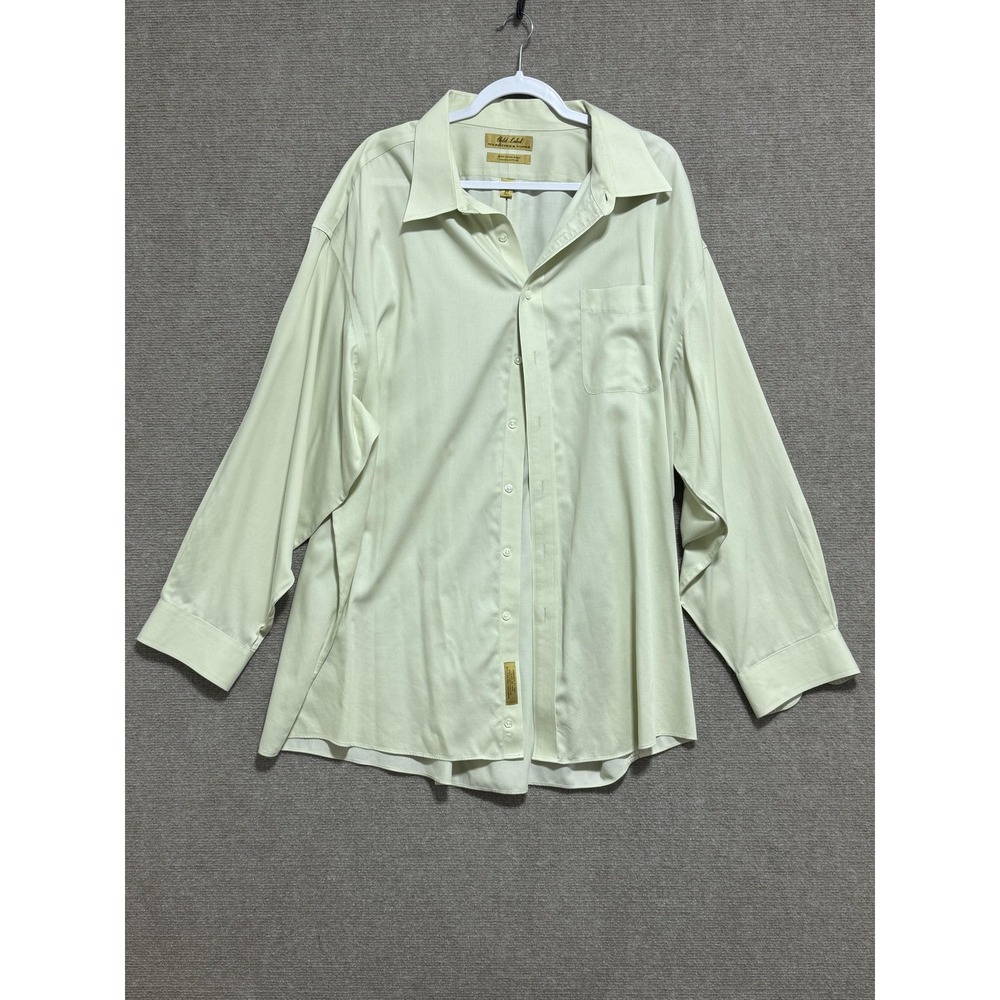 Roundtree & Yorke Gold Label Shirt Mens 20 Tall Classic‎ Fit Button Up Dress